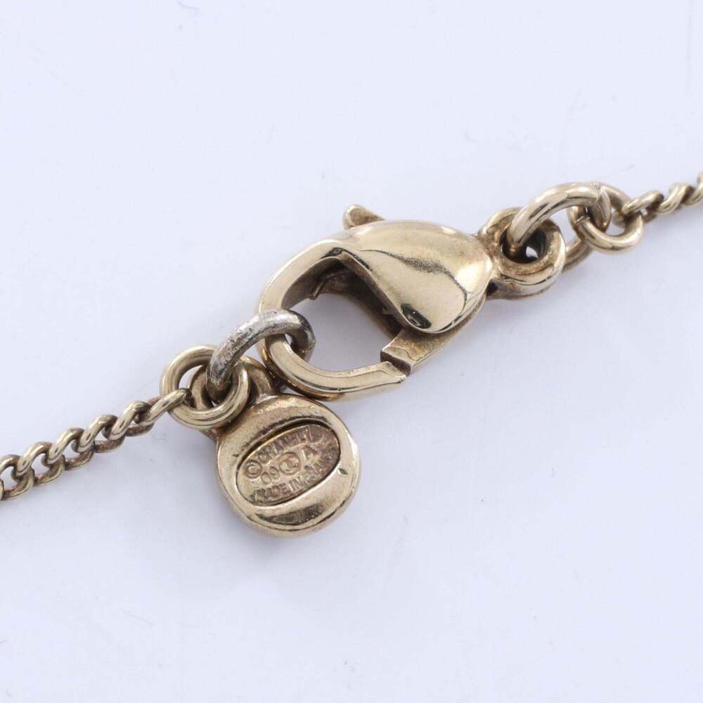 CHANEL White Logo Necklace - Picture 4 of 5